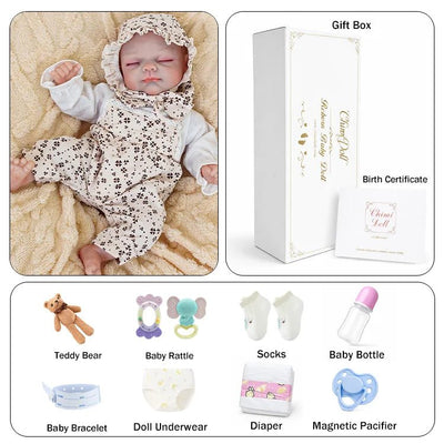 Mia 18" Lifelike Reborn Baby Doll - chimidoll
