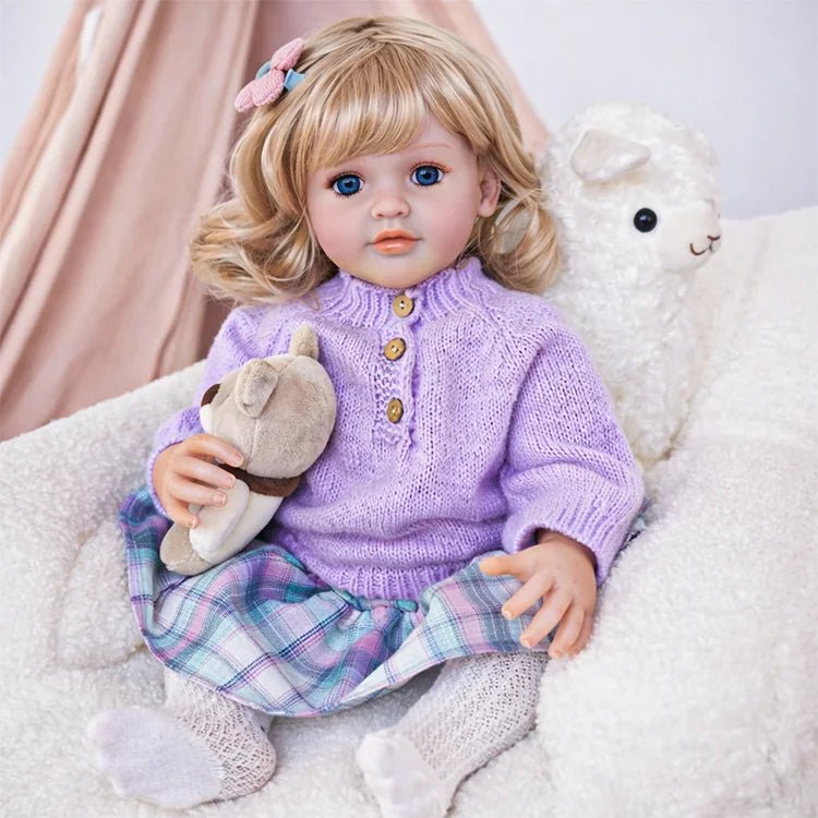 Mia 22" Lifelike Toddler Doll - chimidoll