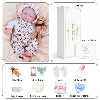 Mia - Lifelike Sleeping Reborn Baby Doll (18") - chimidoll