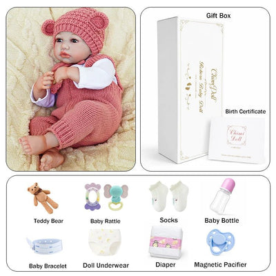 Millie 20" Lifelike Reborn Baby Doll - chimidoll