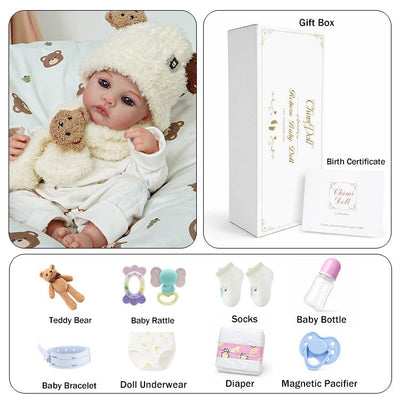 Milo 20" Lifelike Reborn Baby Doll - chimidoll