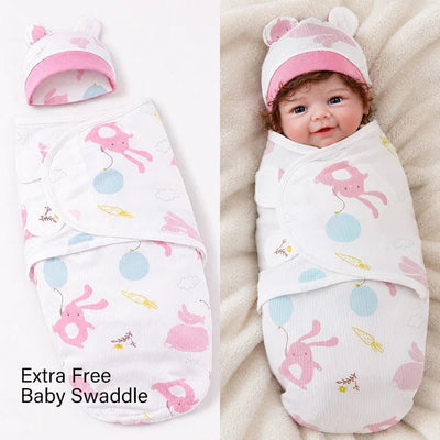 Molly 18"/20" Lifelike Full Silicone Reborn Baby Doll - chimidoll
