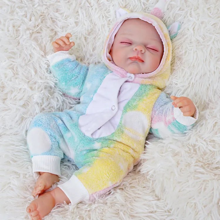 Harlow - Lifelike Sleeping Reborn Baby Doll (20") | Authentic Reborn beautiful reborn baby dolls | chimidoll