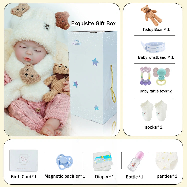 reborn baby dolls | baby dolls | real life baby dolls | real baby dolls | newborn baby dolls | lifelike design | cuddly feel | hand-painted details | weighted body | perfect gift