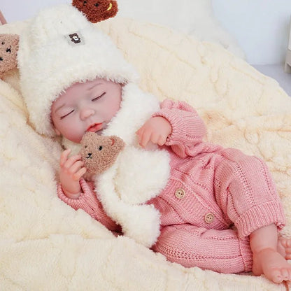 Isla - Lifelike Sleeping Reborn Baby Doll (20") - Authentic Reborn beautiful reborn baby dolls - chimidoll