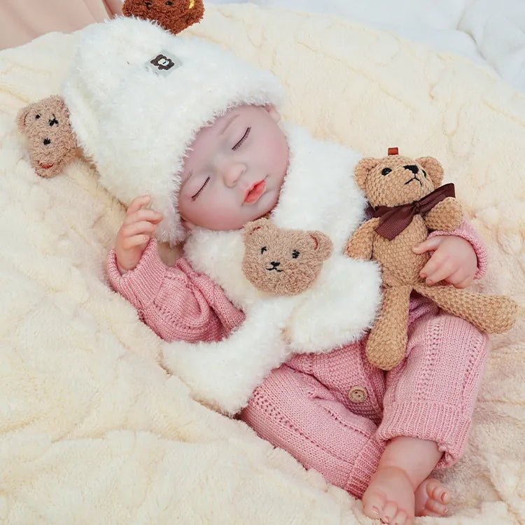 Isla - Lifelike Sleeping Reborn Baby Doll (20") - Authentic Reborn beautiful reborn baby dolls - chimidoll