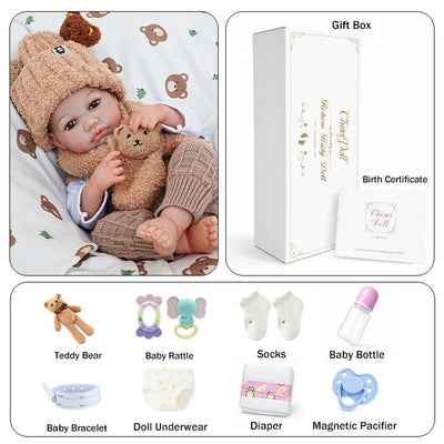 Oliver 20" Lifelike Reborn Baby Doll - chimidoll