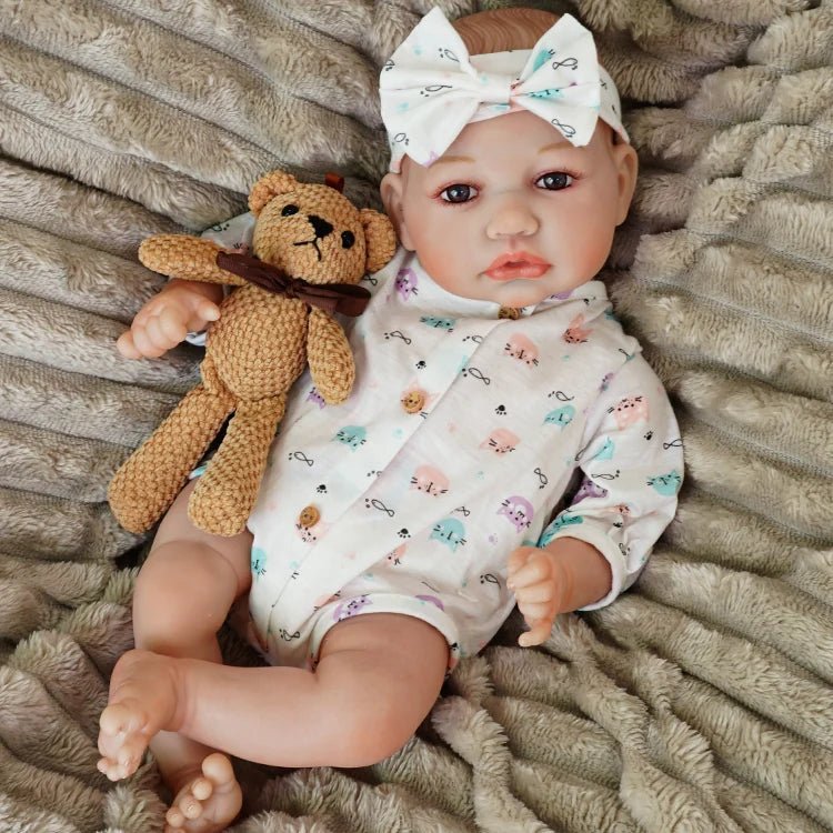 Olivia 18" Lifelike Reborn Baby Doll - chimidoll
