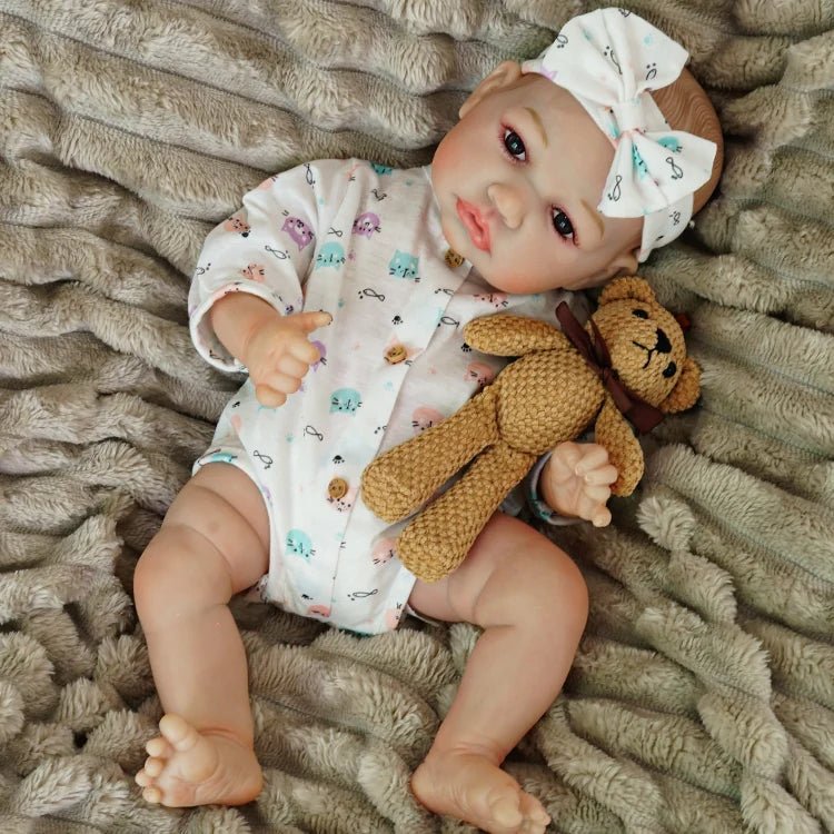 Olivia 18" Lifelike Reborn Baby Doll - chimidoll