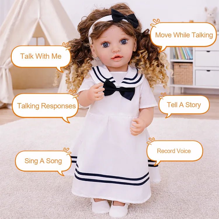 Ottilie Interactive Talking Toddler Doll – 22 Inch - chimidoll