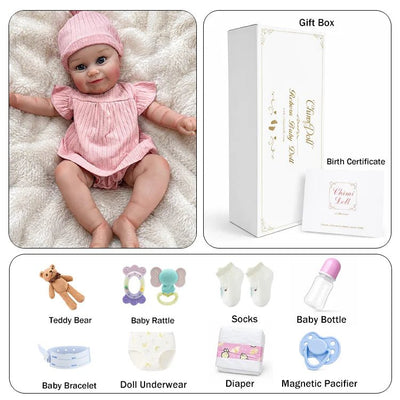 Peaches 20" Lifelike Reborn Baby Doll - chimidoll