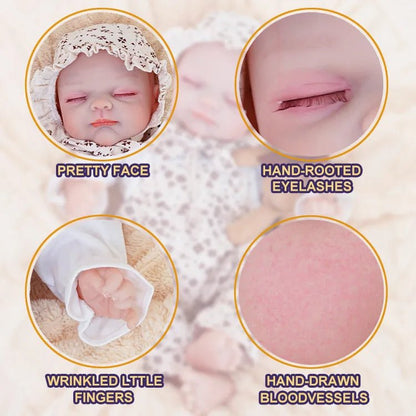 Mia - Lifelike Sleeping Reborn Baby Doll (18") chimidoll