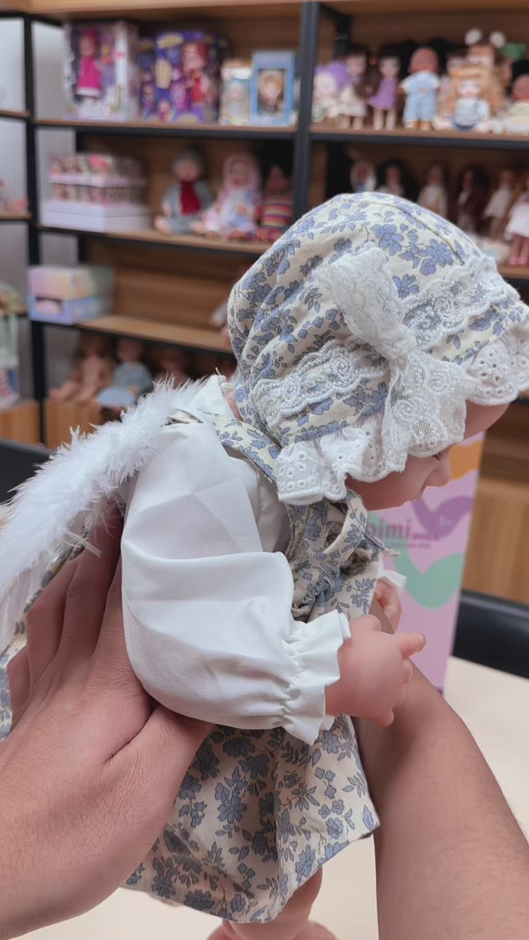 Video laden: Little Angel 20" Lifelike Reborn Baby Doll - chimidoll