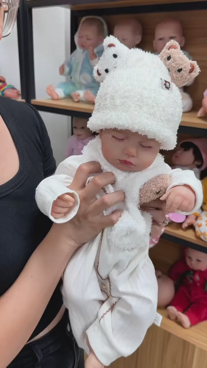 Cargar video: Ruby 20" Lifelike Reborn Baby Doll - chimidoll
