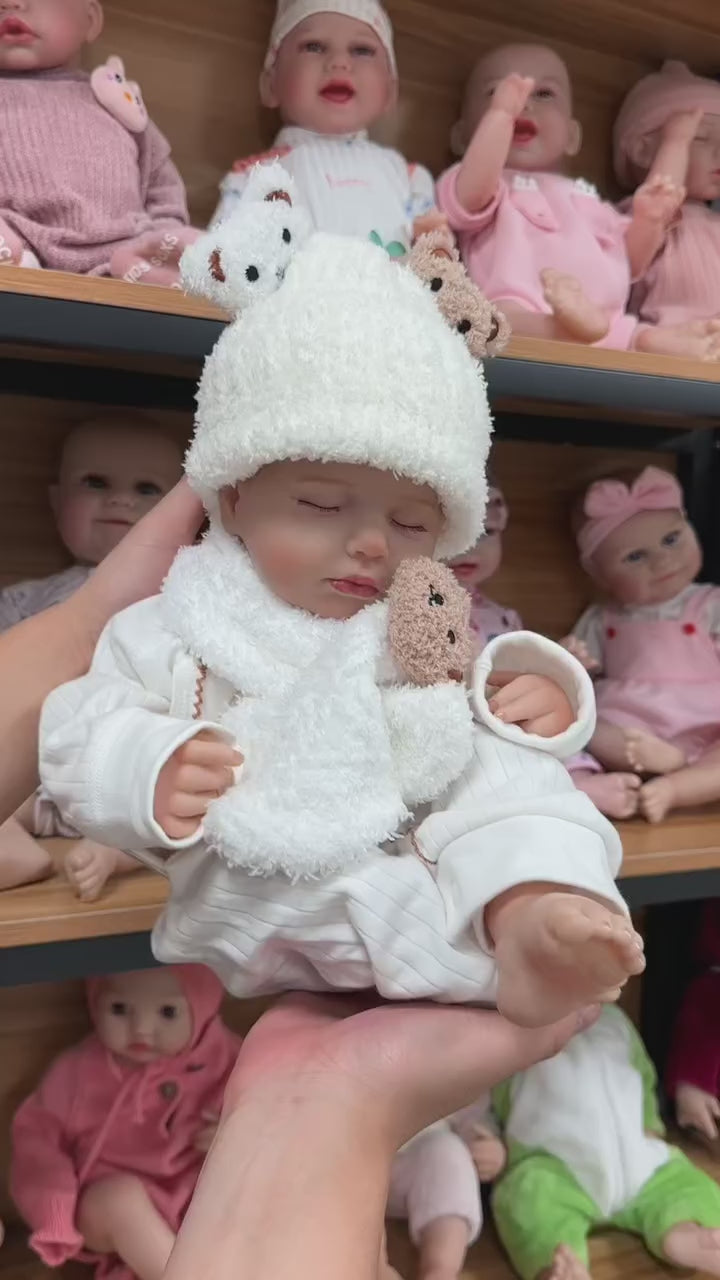 Cargar video: Ruby 20" Lifelike Reborn Baby Doll - chimidoll