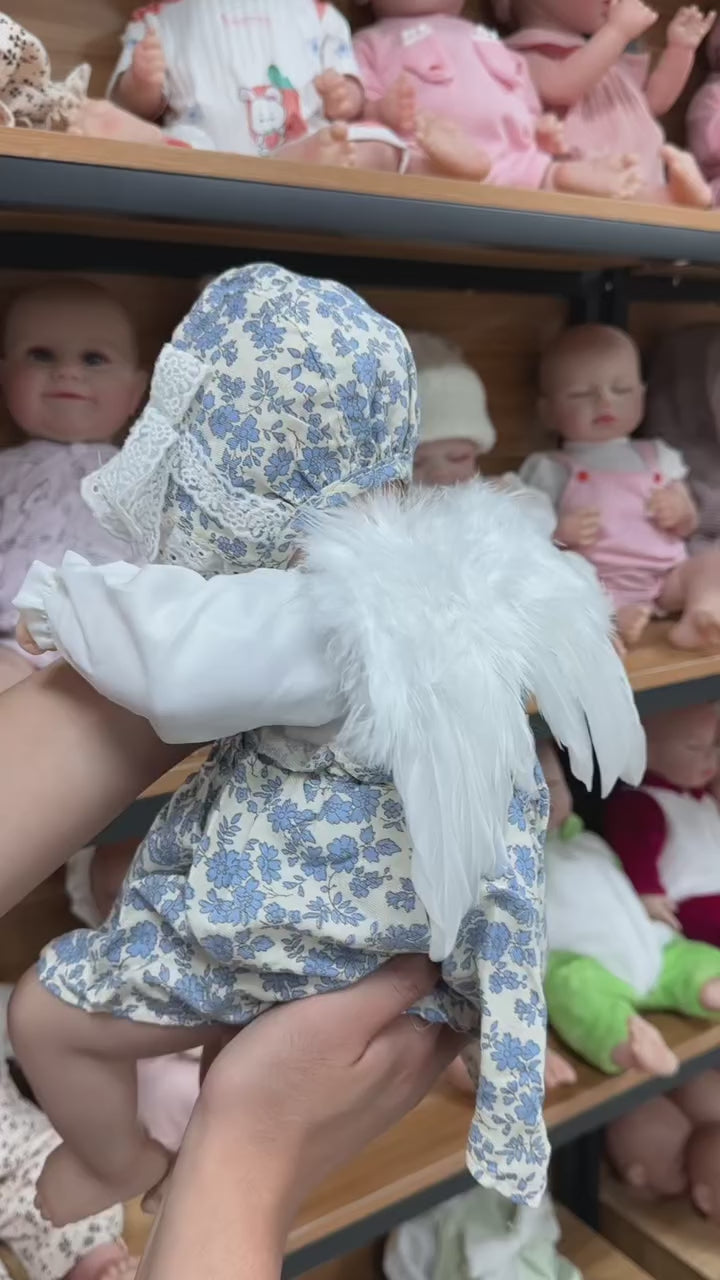 Load video: Little Angel 20" Lifelike Reborn Baby Doll - chimidoll