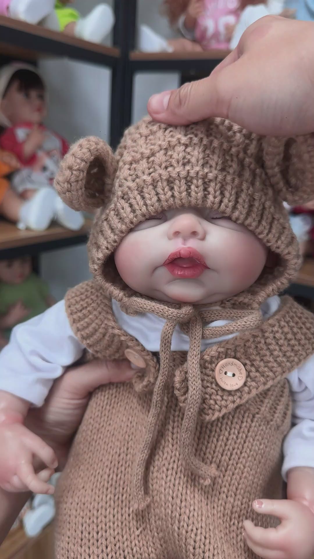 Video laden: Remy 20" Lifelike Reborn Baby Doll - chimidoll