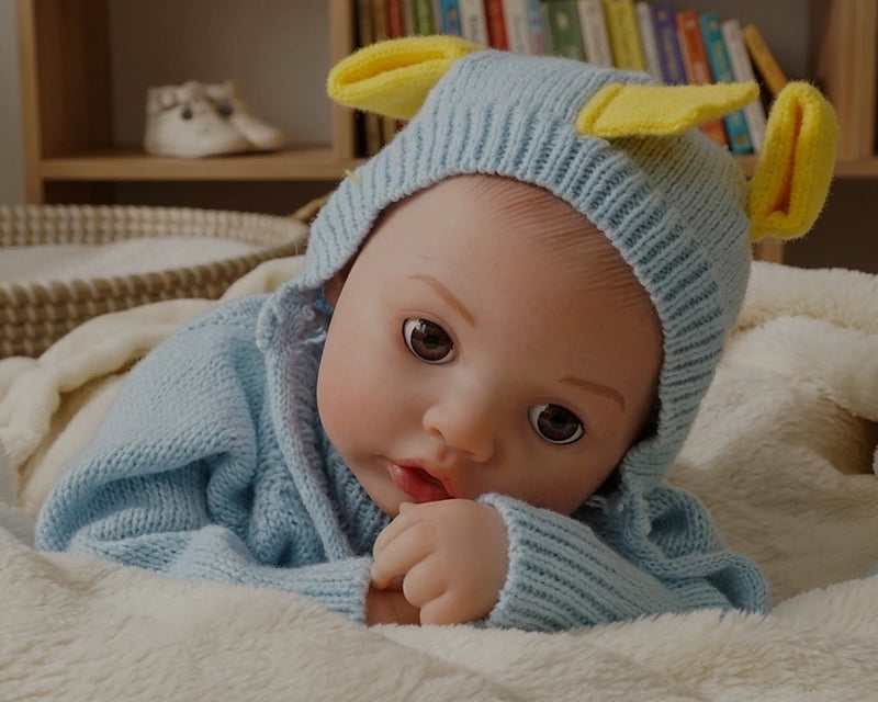 Baby Ragnanan Interactive Baby Doll with Moving Face during Feeding – chimidoll