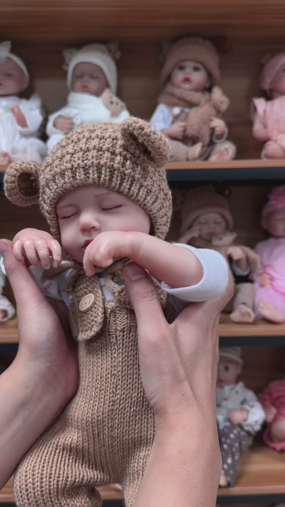 Video laden: Arden 20" Lifelike Reborn Baby Doll - chimidoll