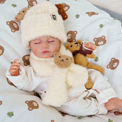 Ruby - Lifelike Sleeping Reborn Baby Doll (20") - Authentic Reborn beautiful reborn baby dolls - chimidoll
