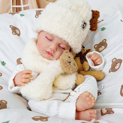 Ruby - Lifelike Sleeping Reborn Baby Doll (20") - Authentic Reborn beautiful reborn baby dolls - chimidoll