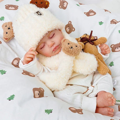 Ruby - Lifelike Sleeping Reborn Baby Doll (20") - Authentic Reborn beautiful reborn baby dolls - chimidoll