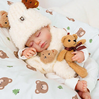 Ruby - Lifelike Sleeping Reborn Baby Doll (20") - Authentic Reborn beautiful reborn baby dolls - chimidoll