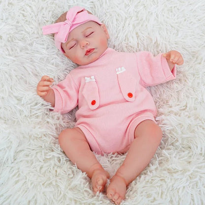 Emmie - Lifelike Sleeping Reborn Baby Doll (20") - Authentic Reborn beautiful reborn baby dolls - chimidoll