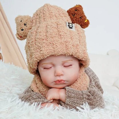 Leo - Lifelike Sleeping Reborn Baby Doll (20") - Authentic Reborn beautiful reborn baby dolls - chimidoll