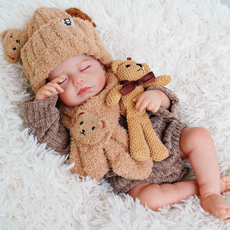 Leo - Lifelike Sleeping Reborn Baby Doll (20") - Authentic Reborn beautiful reborn baby dolls - chimidoll