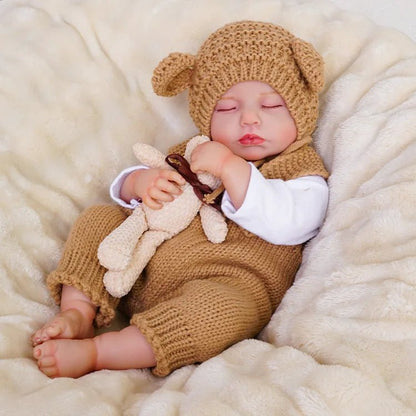 Arden - Lifelike Sleeping Reborn Baby Doll (20") | Authentic Reborn beautiful reborn baby dolls | chimidoll