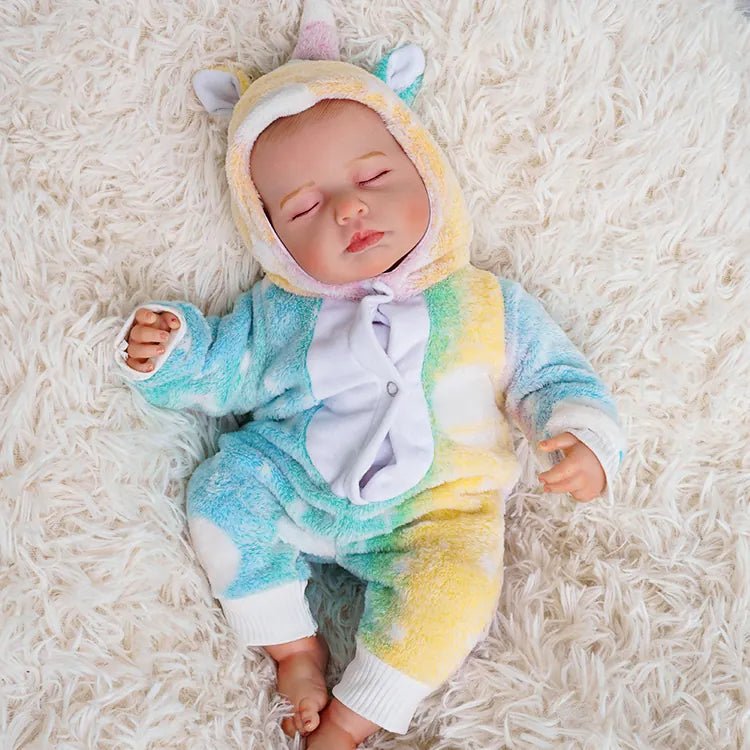 Hollis - Lifelike Sleeping Reborn Baby Doll (20") | Authentic Reborn beautiful reborn baby dolls | chimidoll