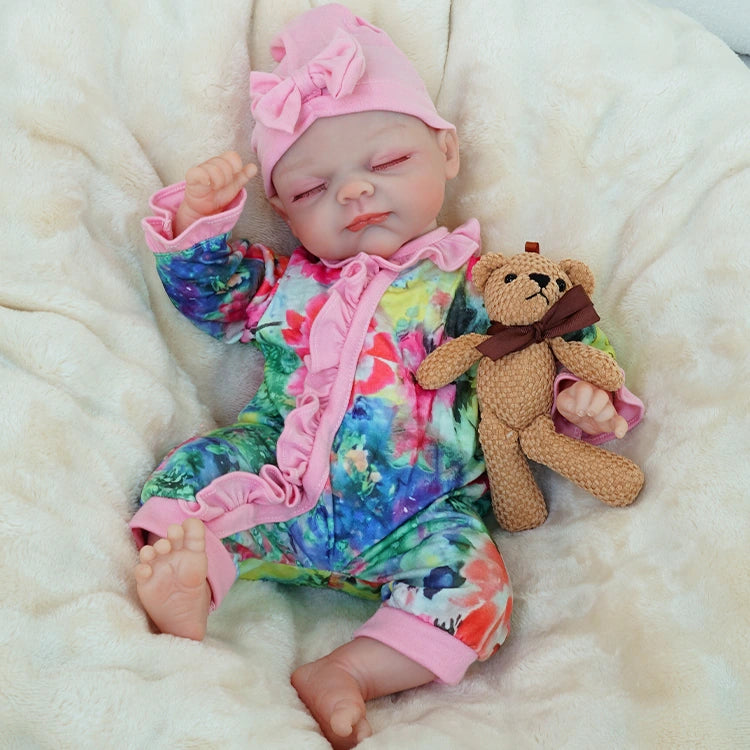 reborn baby doll | baby dolls | real life baby dolls | real baby dolls | newborn baby dolls | dolls that look real | ultra-soft vinyl | hand-rooted hair | gentle touch | realistic eyes | collectible doll