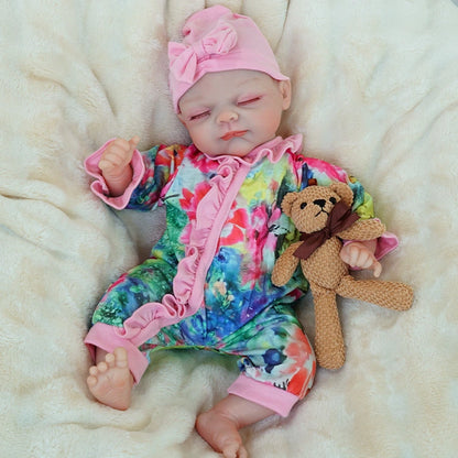 reborn baby doll | baby dolls | real life baby dolls | real baby dolls | newborn baby dolls | dolls that look real | ultra-soft vinyl | hand-rooted hair | gentle touch | realistic eyes | collectible doll