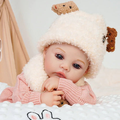 Ava - Lifelike Reborn Baby Doll (20") - Authentic Reborn beautiful reborn baby dolls - chimidoll