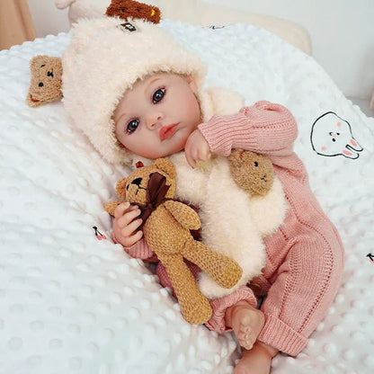 Ava - Lifelike Reborn Baby Doll (20") - Authentic Reborn beautiful reborn baby dolls - chimidoll