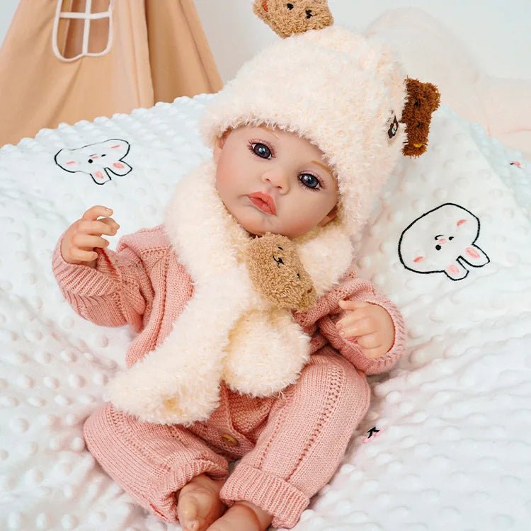 Ava - Lifelike Reborn Baby Doll (20") - Authentic Reborn beautiful reborn baby dolls - chimidoll