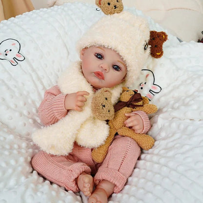 Ava - Lifelike Reborn Baby Doll (20") - Authentic Reborn beautiful reborn baby dolls - chimidoll