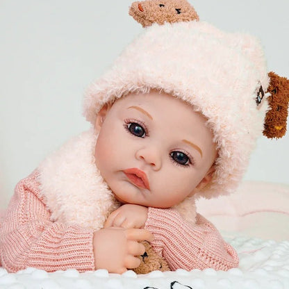Ava - Lifelike Reborn Baby Doll (20") - Authentic Reborn beautiful reborn baby dolls - chimidoll