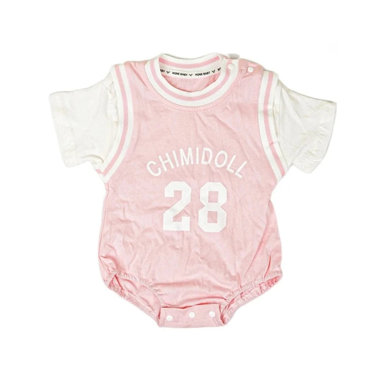 Pink Doll Basketball Uniform