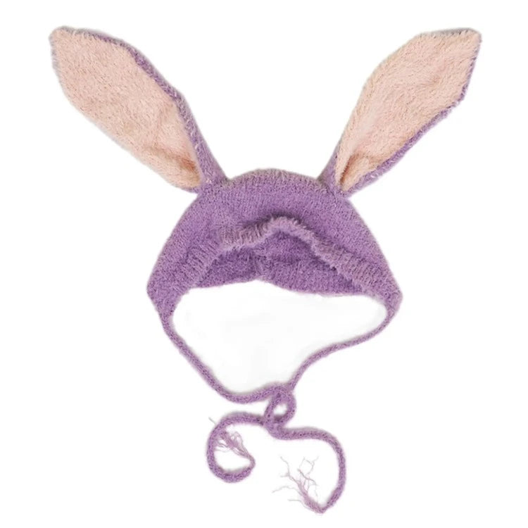 Purple Plush Reborn Doll Clothing