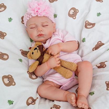 Rosie - Lifelike Sleeping Reborn Baby Doll (20") - Authentic Reborn beautiful reborn baby dolls - chimidoll