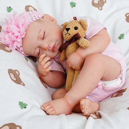 Rosie - Lifelike Sleeping Reborn Baby Doll (20") - Authentic Reborn beautiful reborn baby dolls - chimidoll