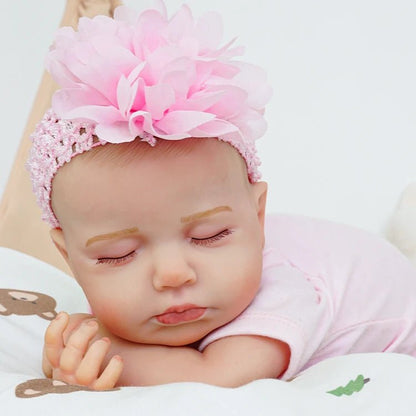 Rosie - Lifelike Sleeping Reborn Baby Doll (20") - Authentic Reborn beautiful reborn baby dolls - chimidoll