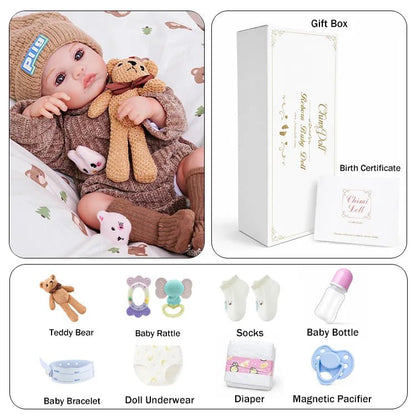Riley - Lifelike Reborn Baby Doll (20") - chimidoll