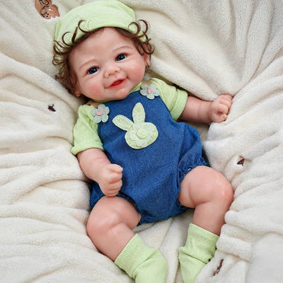 Teddy 20" Realistic Full Silicone Reborn Baby Doll - chimidoll