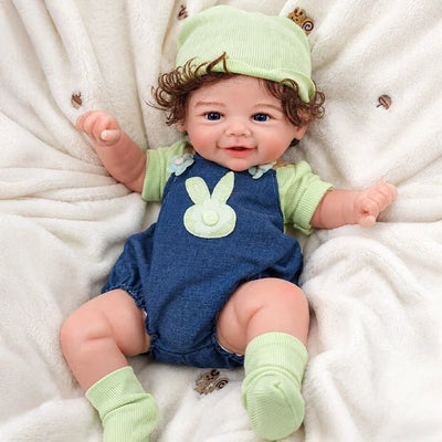 Teddy 20" Realistic Full Silicone Reborn Baby Doll - chimidoll