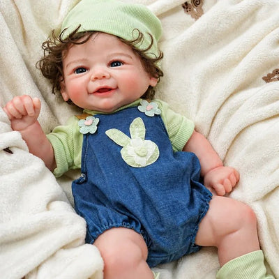 Teddy 20" Realistic Full Silicone Reborn Baby Doll - chimidoll