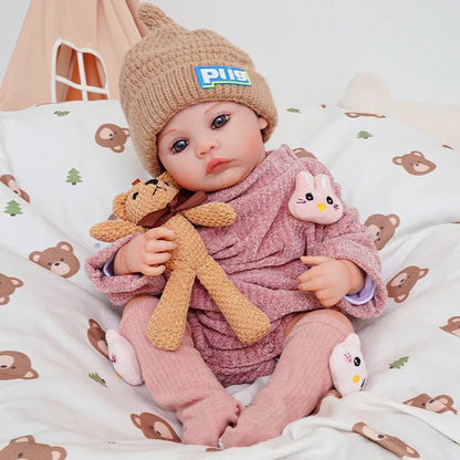 Ella - Lifelike Reborn Baby Doll (20") - Authentic Reborn beautiful reborn baby dolls - chimidoll