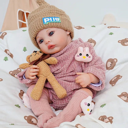 Ella - Lifelike Reborn Baby Doll (20") - Authentic Reborn beautiful reborn baby dolls - chimidoll